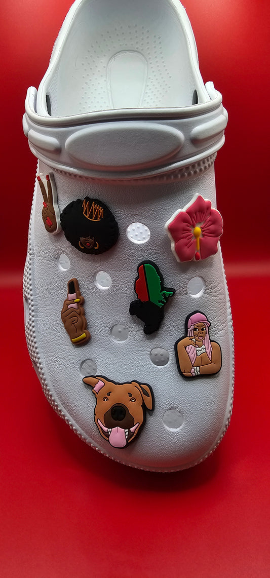 Martinique – Charm Crocs x2  | PVC souple type Jibbitz