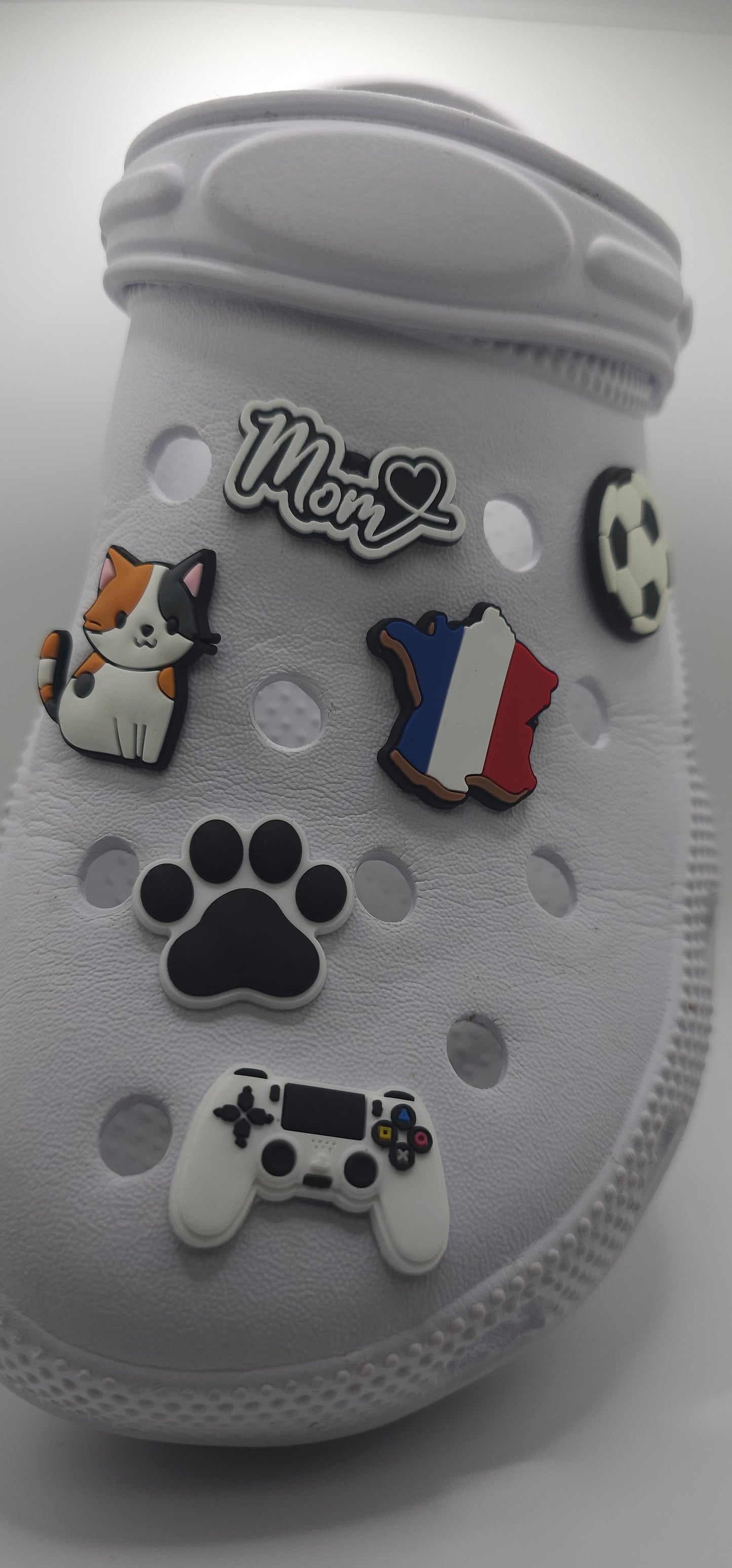 France x2  – Charm Crocs  | PVC souple type Jibbitz