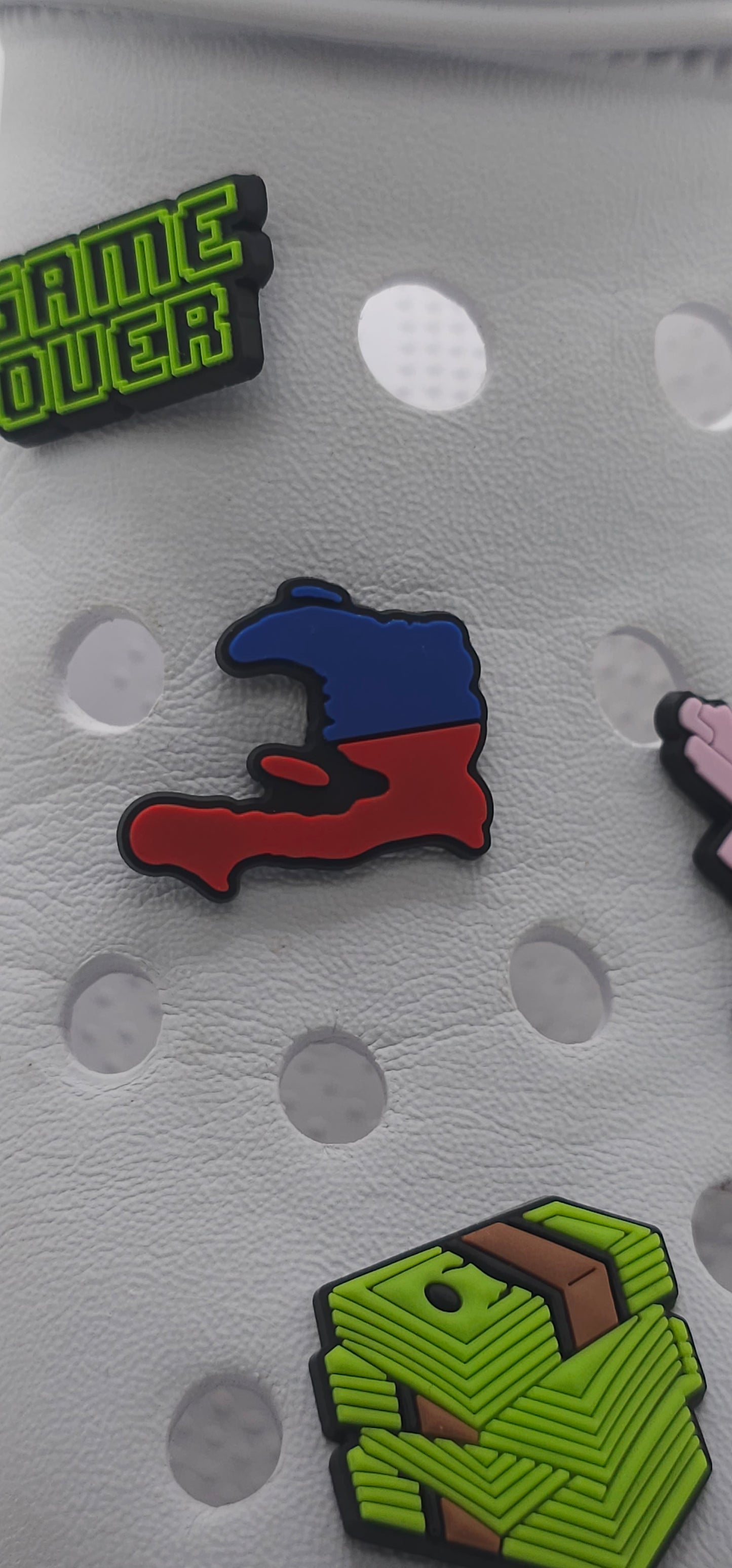Haïti – Charm Crocs x2  | PVC souple type Jibbitz