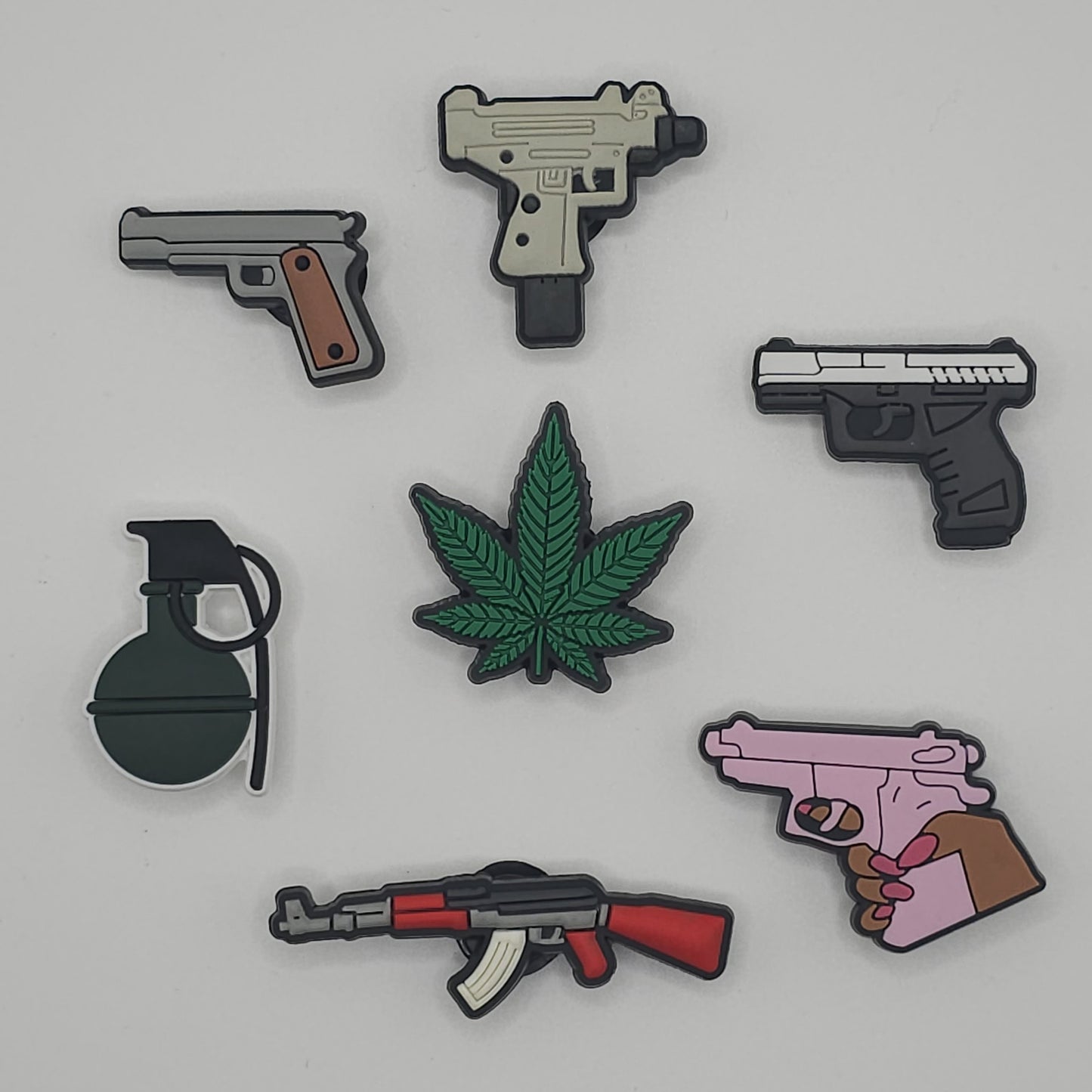 Pack Urban Icons – 7 Pins Street pour Crocs