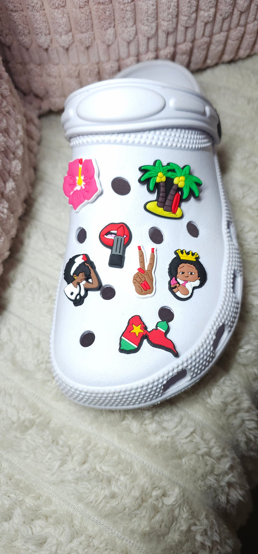 Charm Crocs Signe Peace ✌️ | Accessoire Streetwear pour Sabots & Chaussures
