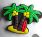 Charm Crocs Palmiers Tropicaux 🌴 | Accessoire Vacances pour Sabots & Chaussures