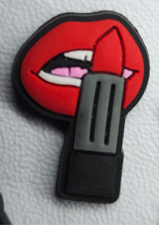 Charm Crocs Lèvres & Rouge à Lèvres 💄 | Accessoire Glam pour Sabots & Chaussures