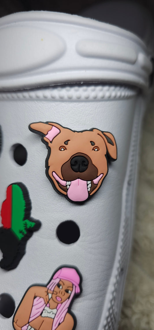 Charm Crocs Am’Staff 🐶 | Accessoire Personnalisé pour Sabots & Chaussures