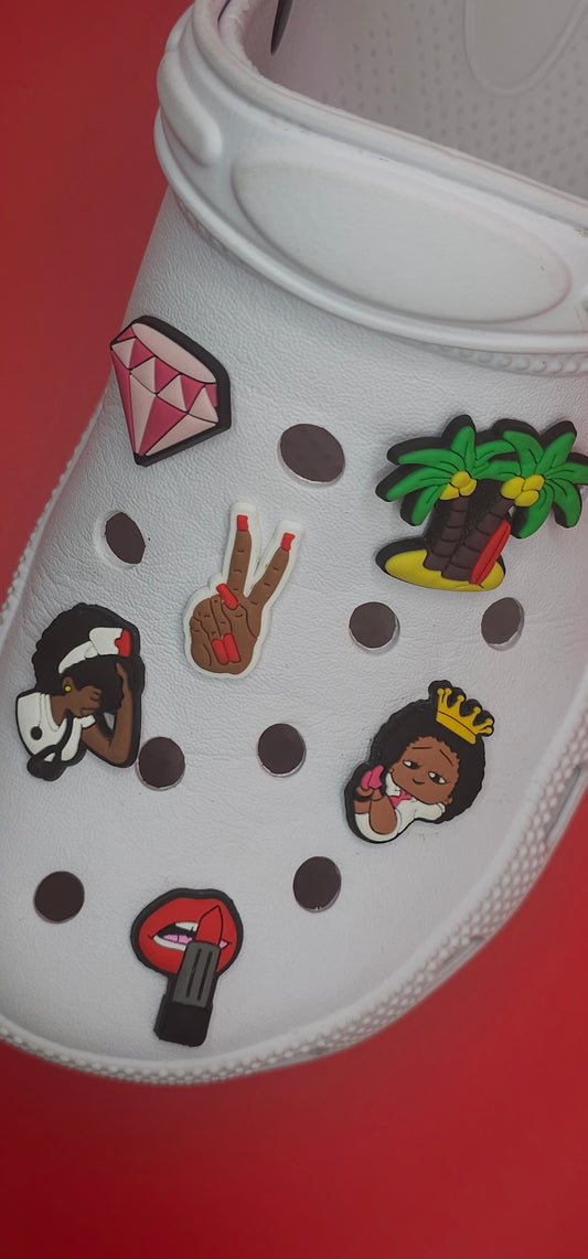 Pack de 11 Pin’s pour Crocs – Personnalise ton style avec Skail-Shop 🌴✨