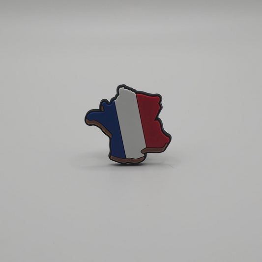France x2  – Charm Crocs  | PVC souple type Jibbitz
