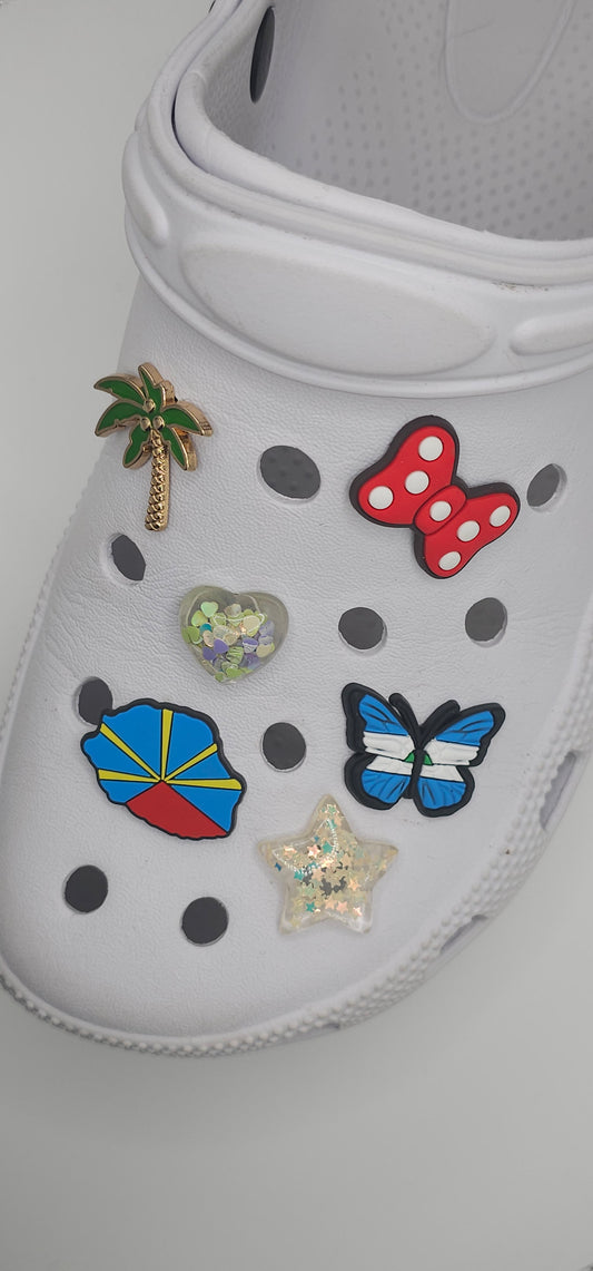 Réunion – Charm Crocs x2 | PVC souple type Jibbitz