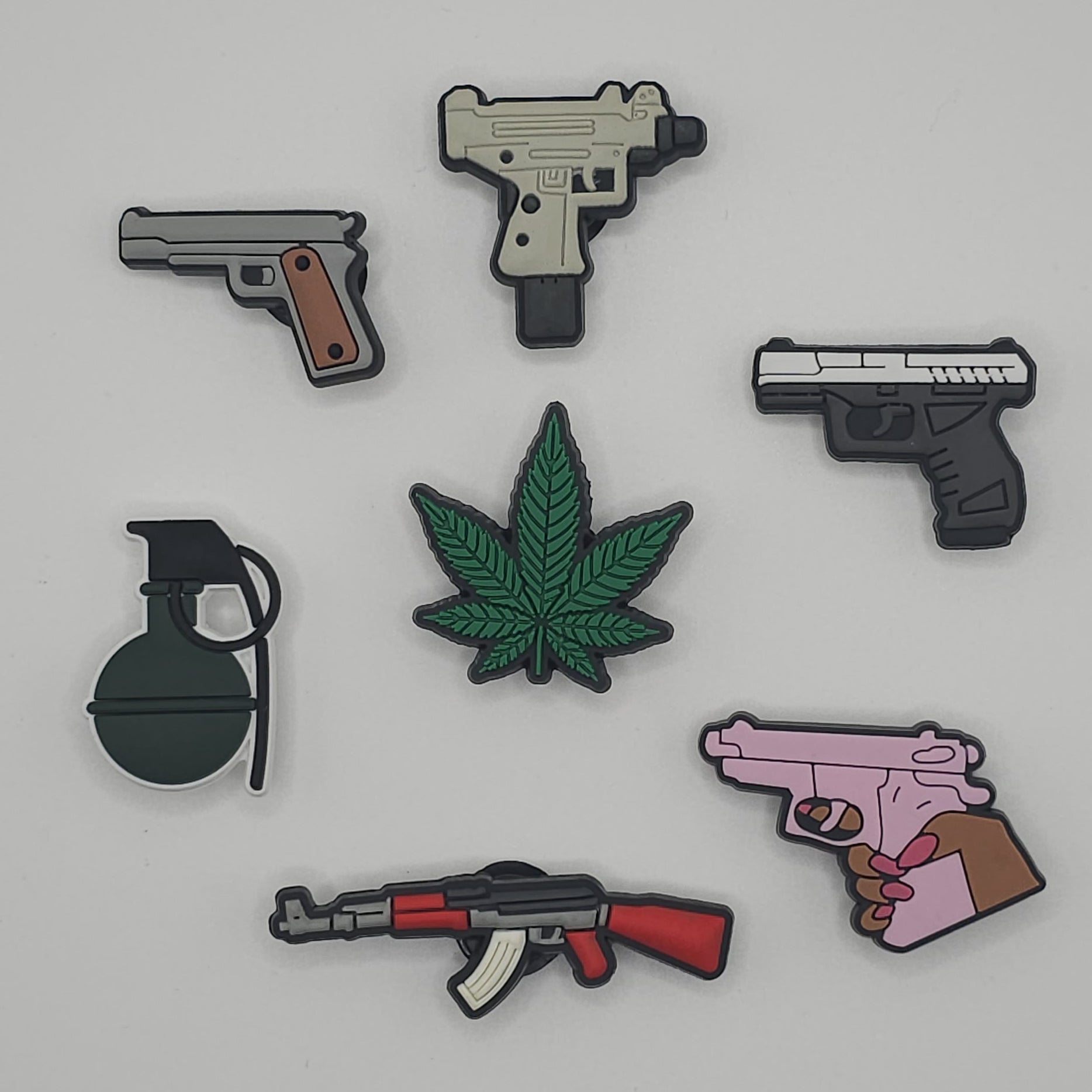 Pack Urban Icons – 7 Pins Street pour Crocs