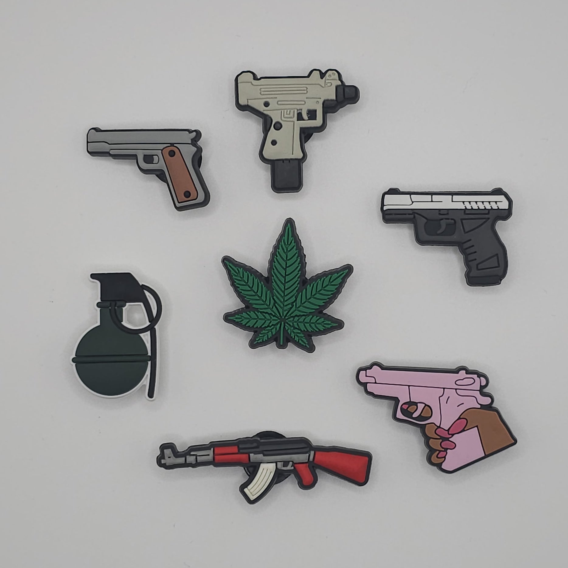 Pack Urban Icons – 7 Pins Street pour Crocs