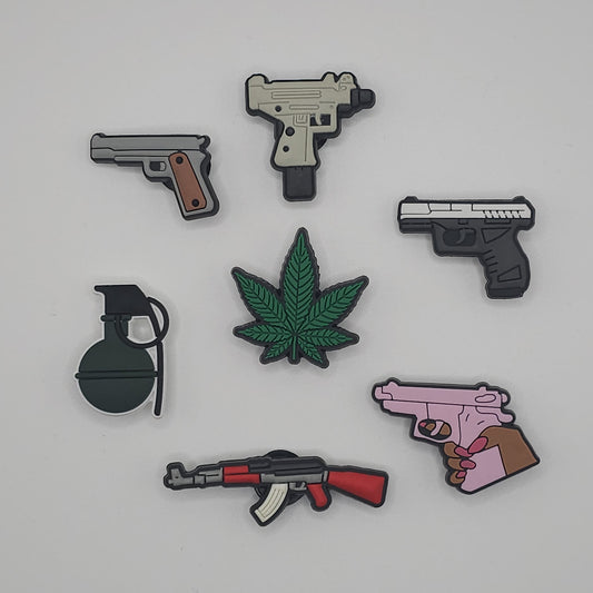 Pack Urban Icons – 7 Pins Street pour Crocs