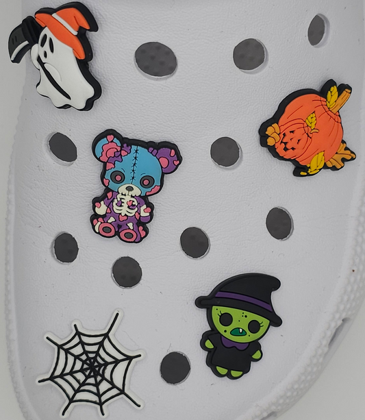 Pack complet 5 pins Halloween pour Crocs – le combo parfait pour une vibe 100% spooky !